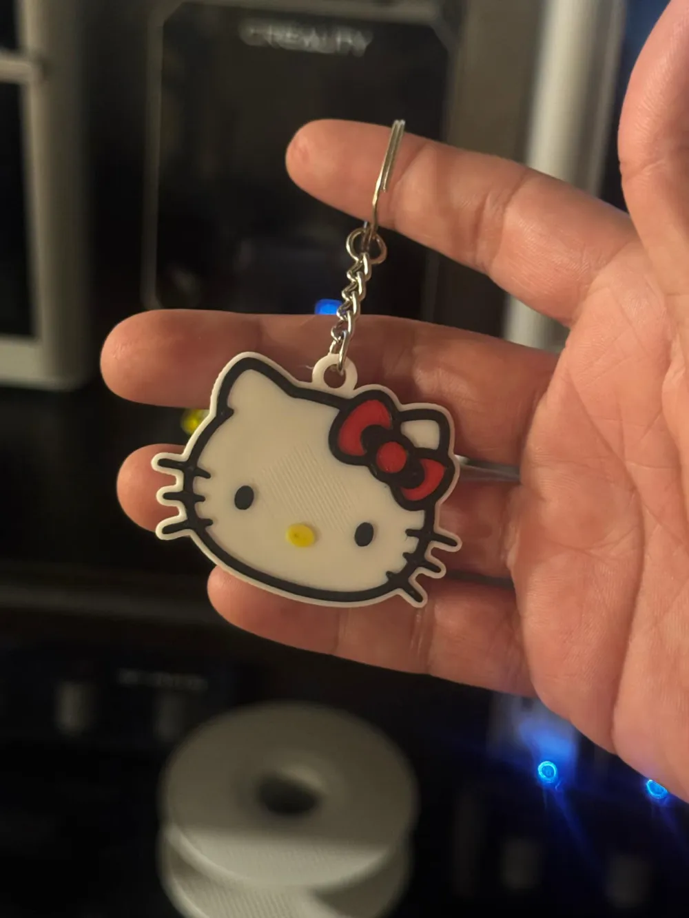 Cute Kitten NFC Keychain – Smart Tap Mini Cat Keychain thumbnail 2