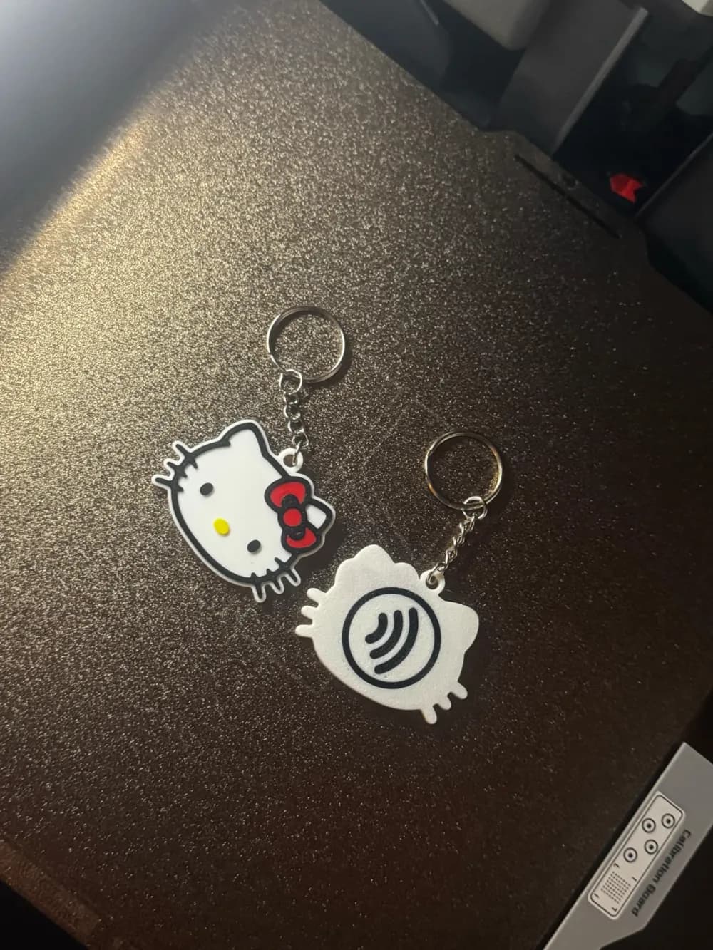 Cute Kitten NFC Keychain – Smart Tap Mini Cat Keychain thumbnail 4