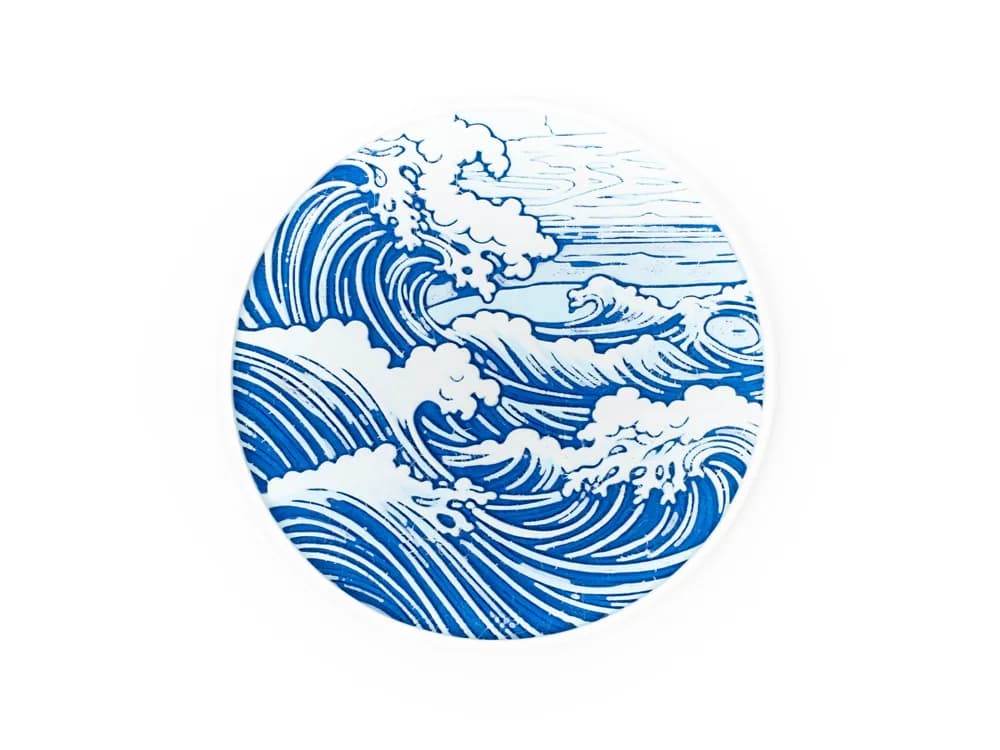 Wave Coaster – Artistic Ocean-Inspired Table Coaster thumbnail 6