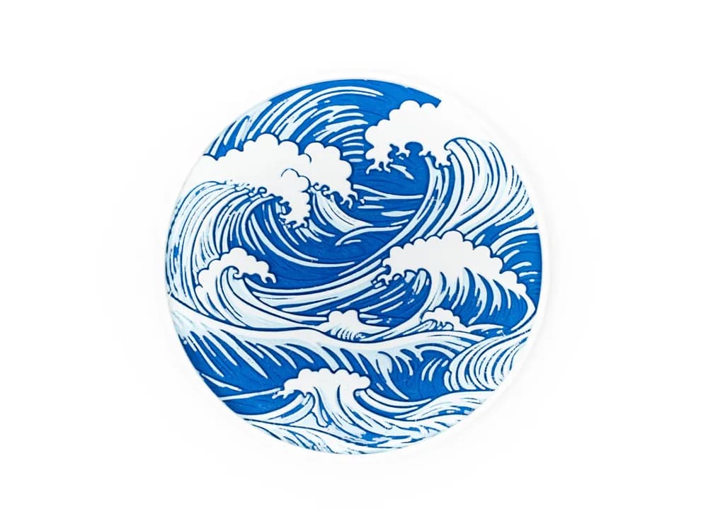 Wave Coaster – Artistic Ocean-Inspired Table Coaster thumbnail 7