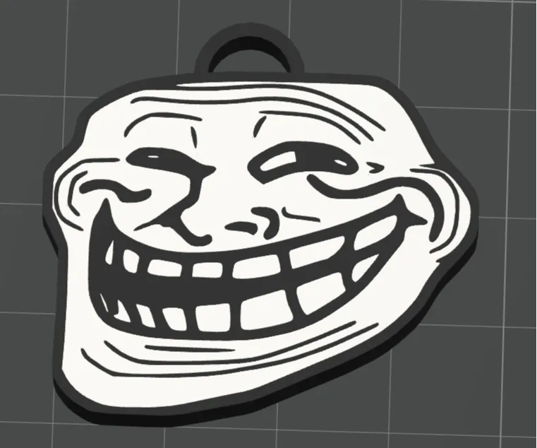 Custom Meme Keychain | Funny Gift in India – 3DPrintShop thumbnail 5