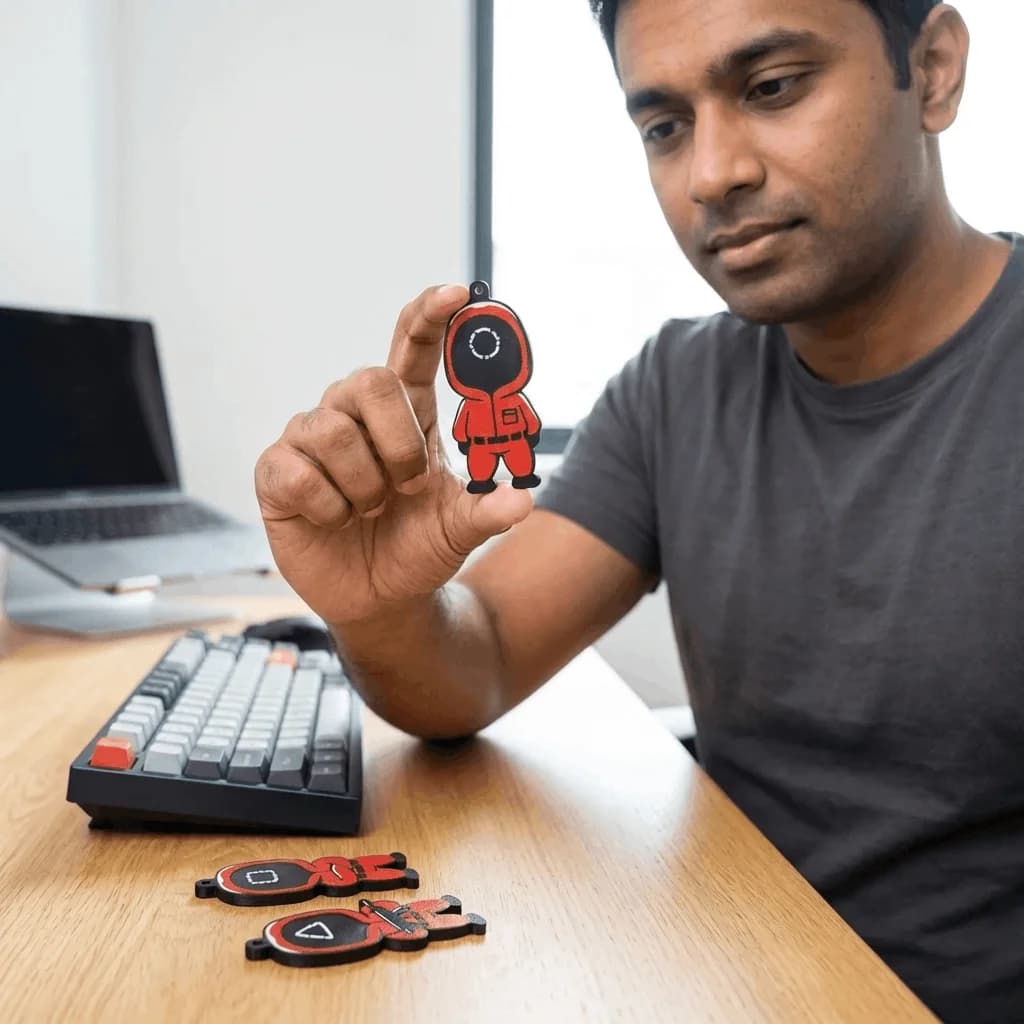 Squid Game Keychain Online | Premium Print – 3DPrintShop thumbnail 4