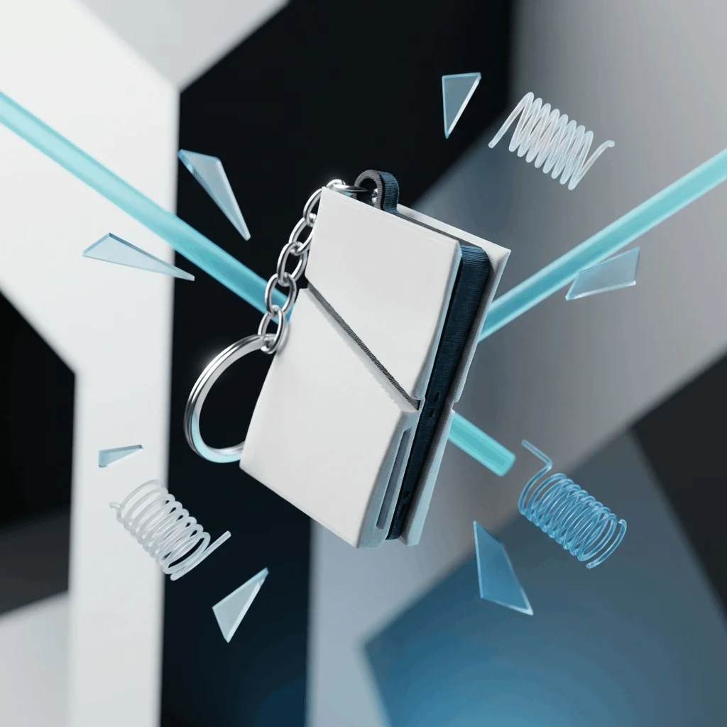 PS5 Console Mini Keychain thumbnail 2