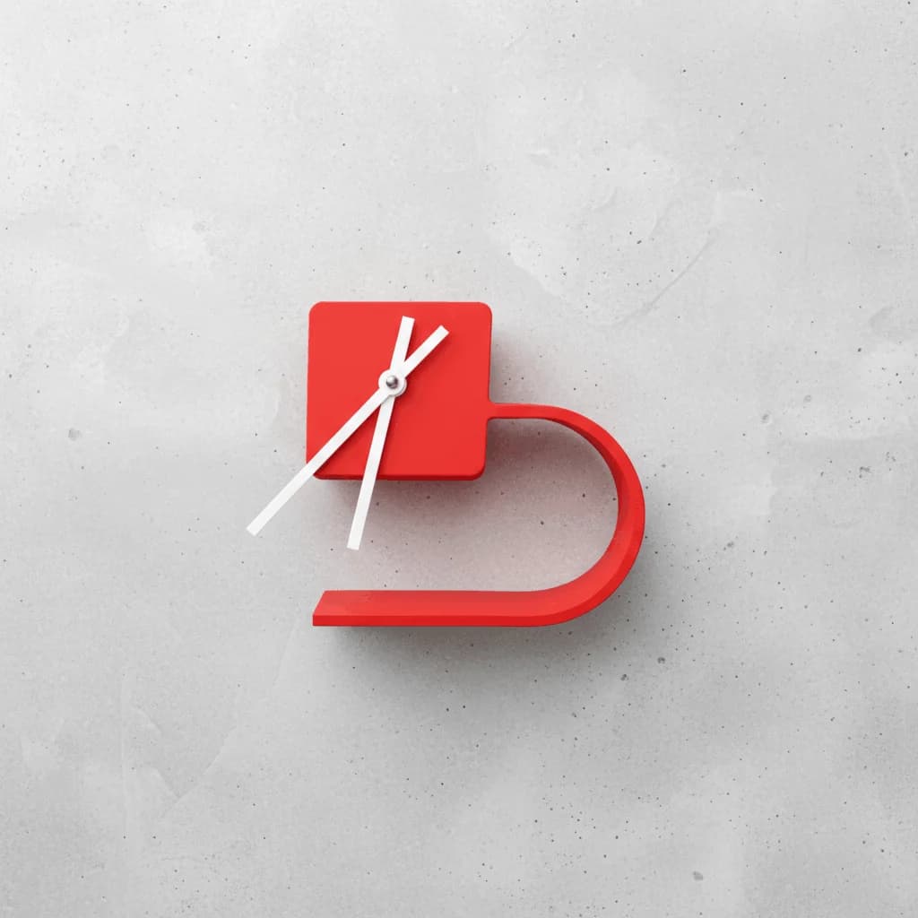 Modern Minimal Desk Clock thumbnail 4