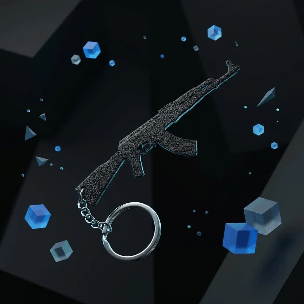 AK 47 Keychain thumbnail 2