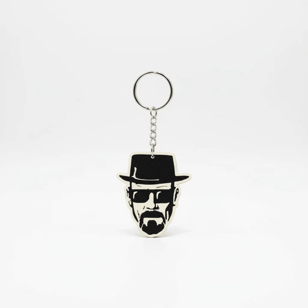 Walter White Keychain Buy Online | Fan Gift – 3DPrintShop thumbnail 2