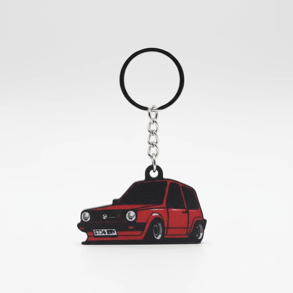 Polo GT Keychain Buy Online | Premium 3D Print thumbnail 3