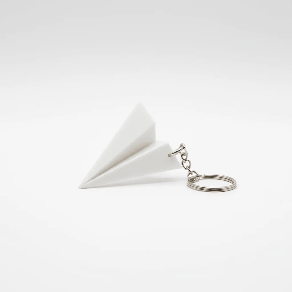 Paper Airplane Keychain Online | Pocket-Friendly thumbnail 3