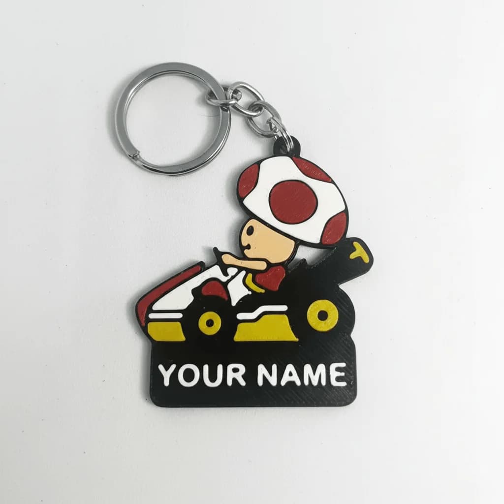 Toad Keychain Buy Online | Cute 3D Print – 3DPrintShop thumbnail 3