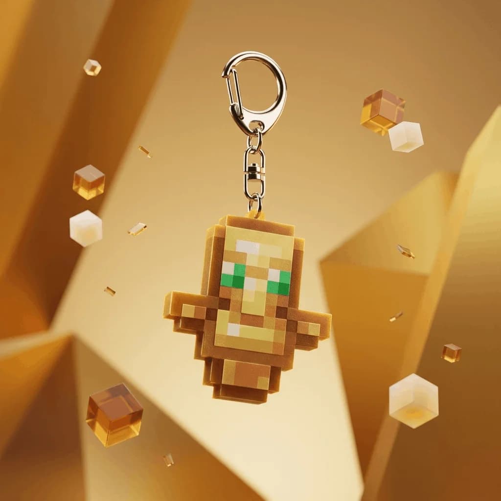 Undying Keychain – Premium 3D Printed Eternal Design Keyring thumbnail 2