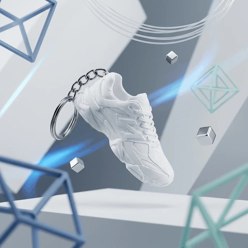 New Balance Keychain | Premium 3D Print – 3DPrintShop thumbnail 2