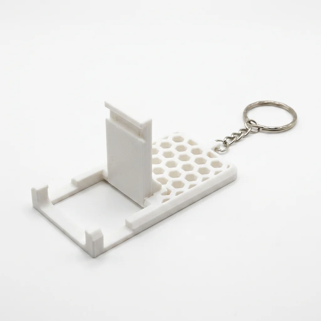 Phone Stand Keychain | Compact Utility – 3DPrintShop thumbnail 4
