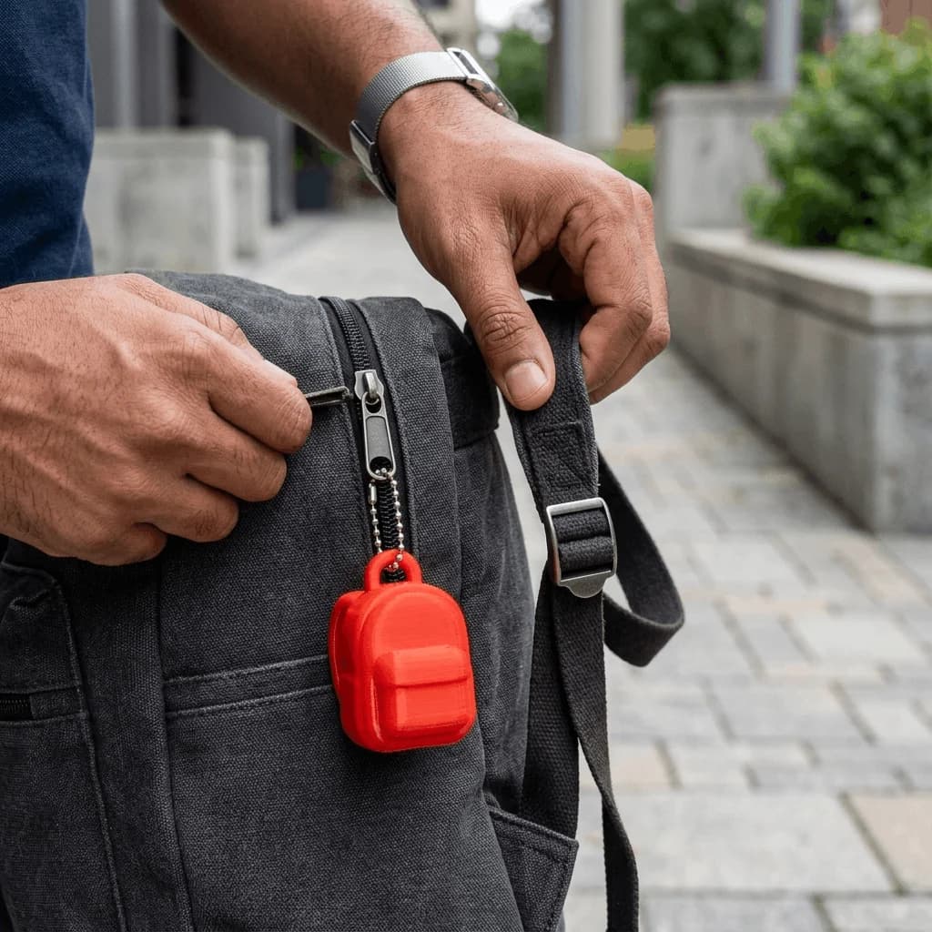 Backpack Keychain | Cute Gift – 3DPrintShop thumbnail 2
