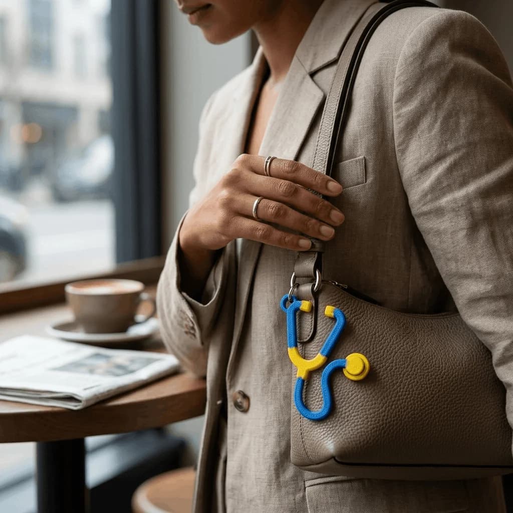 Stethoscope Keychain thumbnail 2