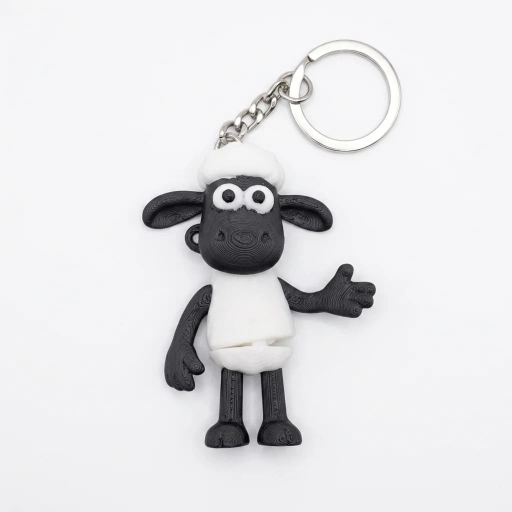 Shaun The Sheep Keychain thumbnail 2
