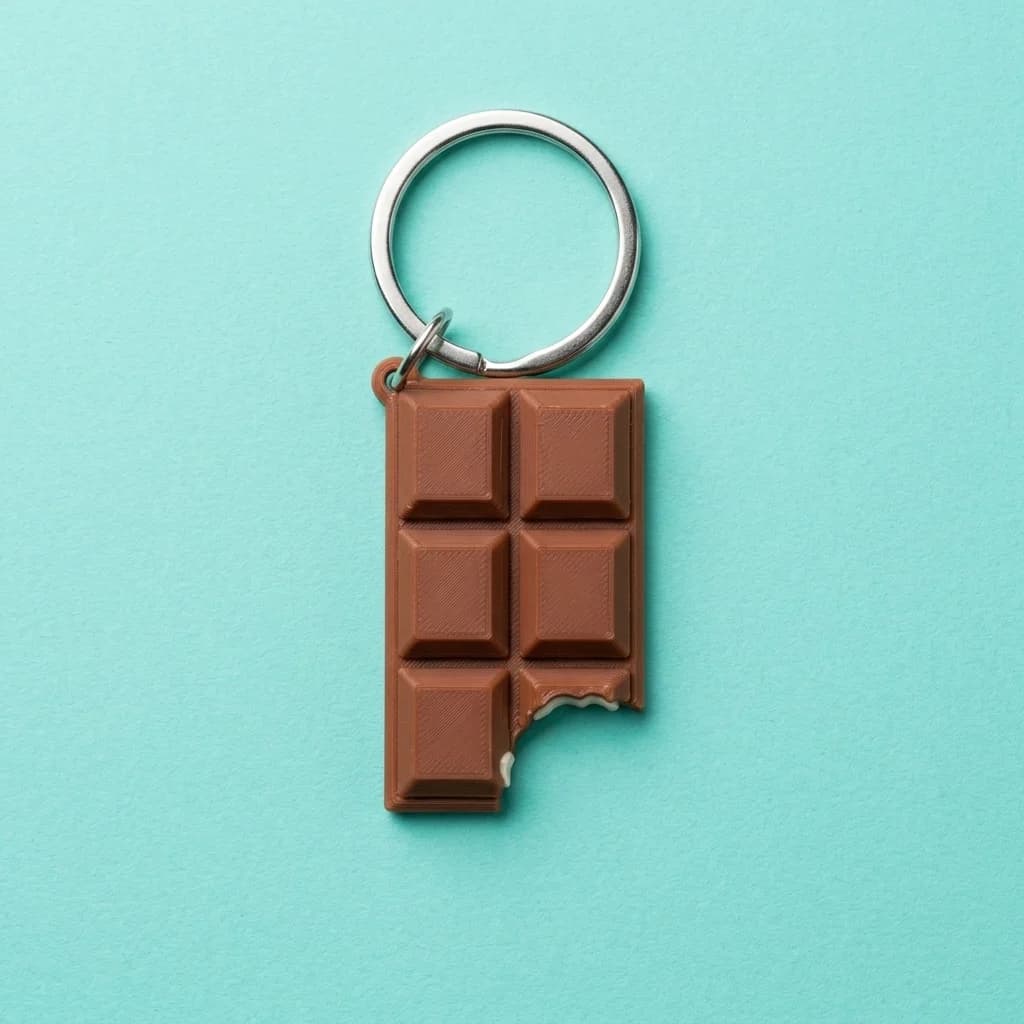 Chocolate Bar Keychain thumbnail 3