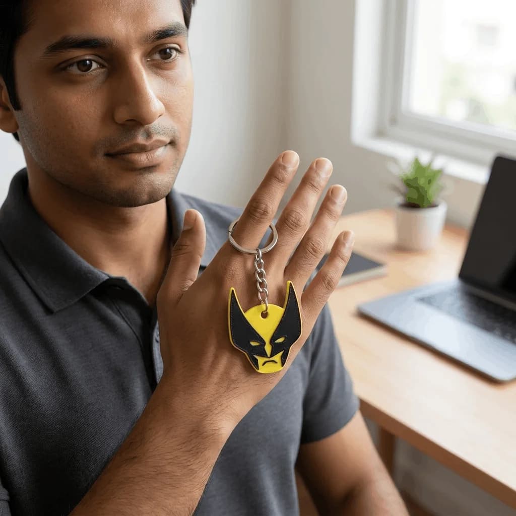 Wolverine Keychain Online | Premium Print – 3DPrintShop thumbnail 3