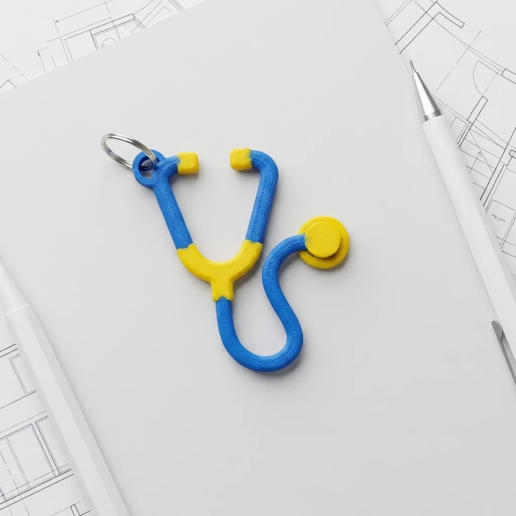 Stethoscope Keychain thumbnail 3