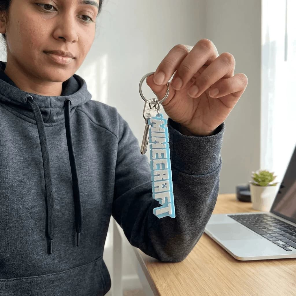 Minecraft Keychain Online | Premium Print – 3DPrintShop thumbnail 4