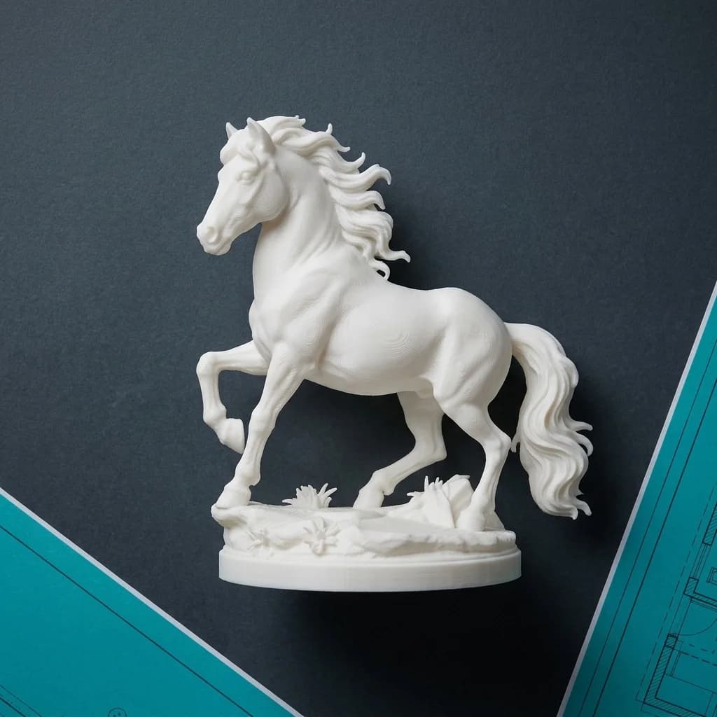 Horse Showpiece | Vastu Symbol of Success – 3DPrintShop