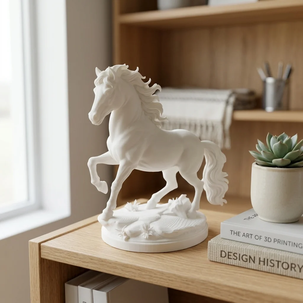 Horse Showpiece | Vastu Symbol of Success – 3DPrintShop thumbnail 4