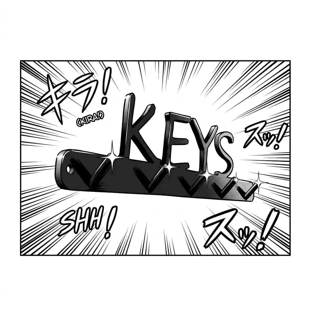 Wall Key Holder | KEYS Entryway Rack – 3DPrintShop