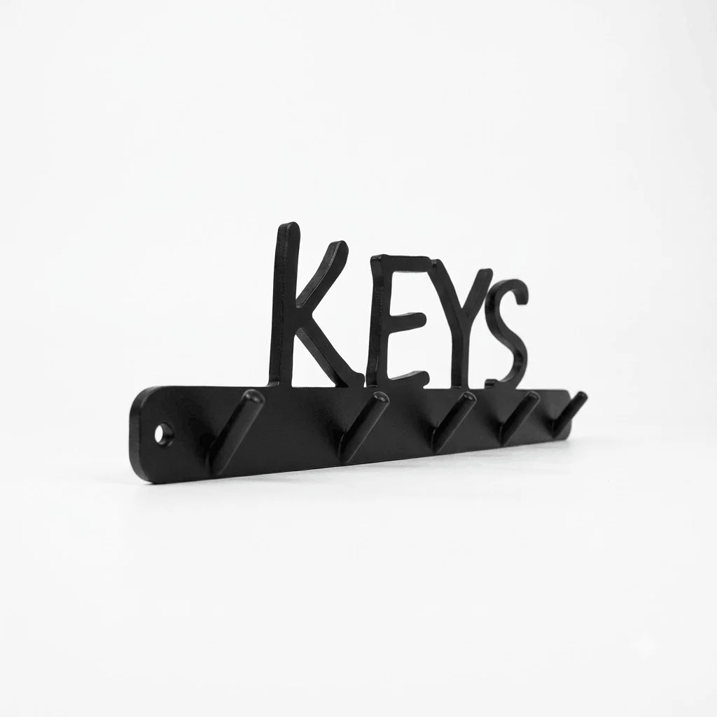 Wall Key Holder | KEYS Entryway Rack – 3DPrintShop thumbnail 3