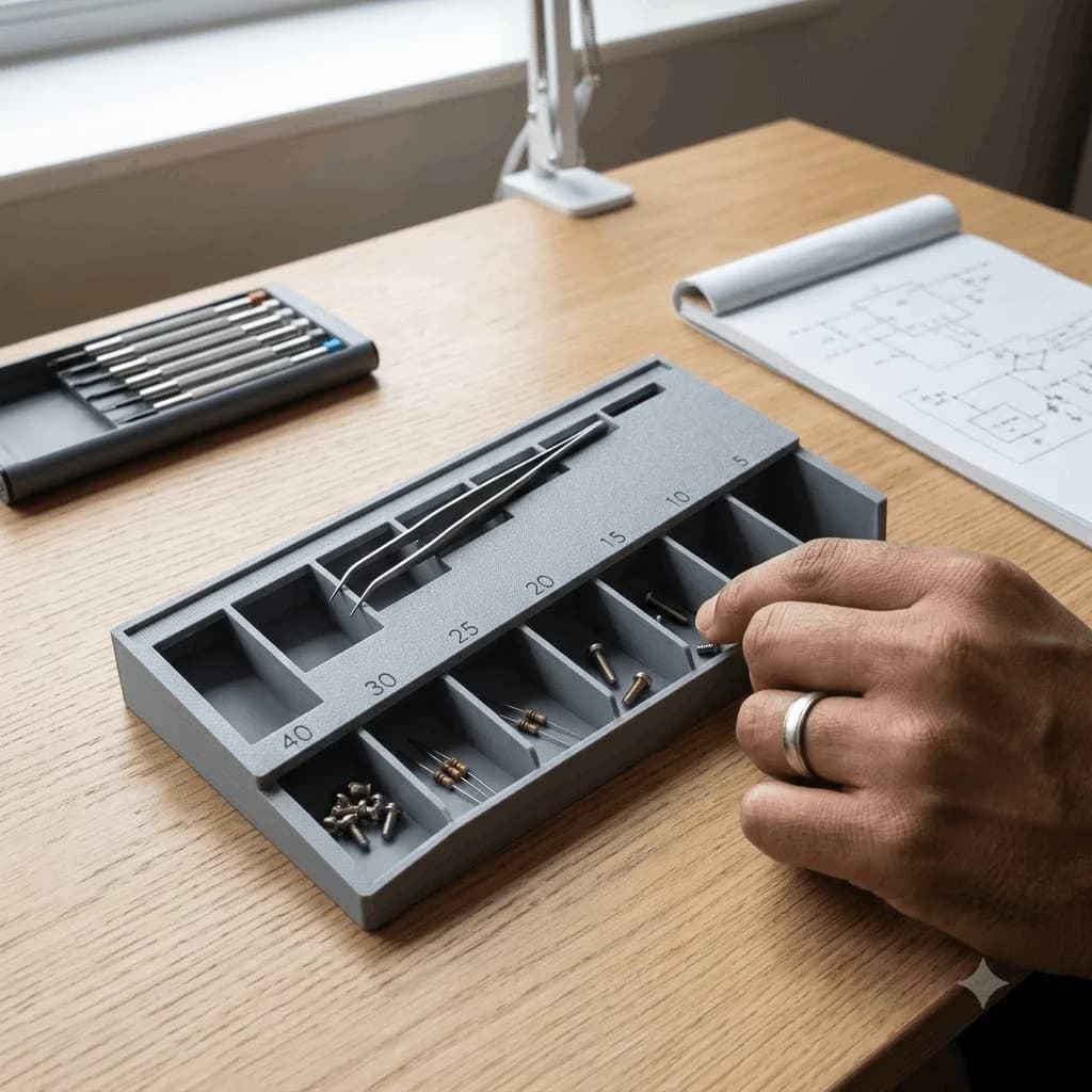 Screw Length Sorter | Bolt Organiser Tool – 3DPrintShop thumbnail 3