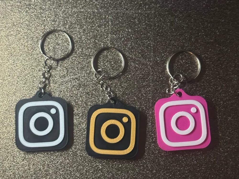 Instagram NFC Keychain – Smart Tap to Open Instagram Profile
