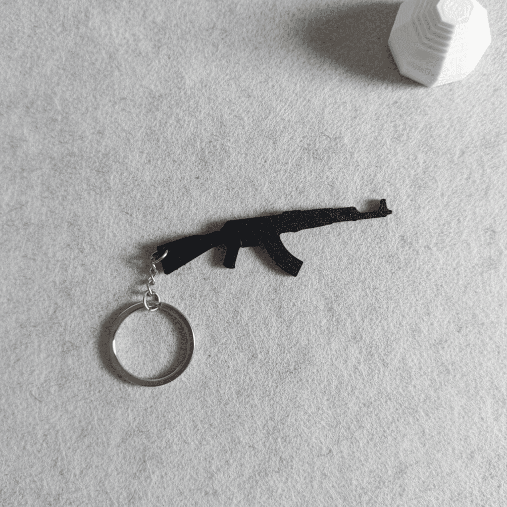 AK 47 Keychain Buy Online | Lightweight – 3DPrintShop