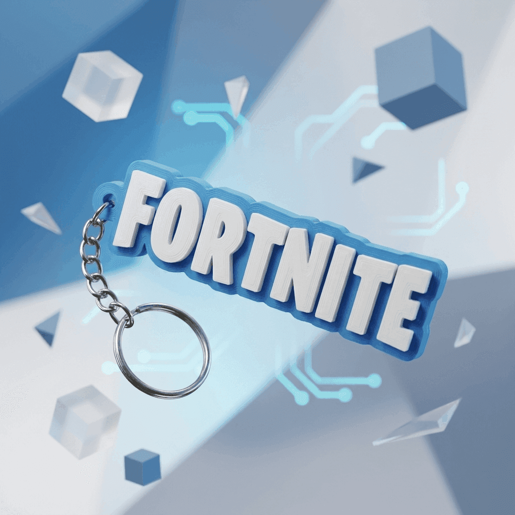 Fortnite Keychain Online | Gamer Gift – 3DPrintShop