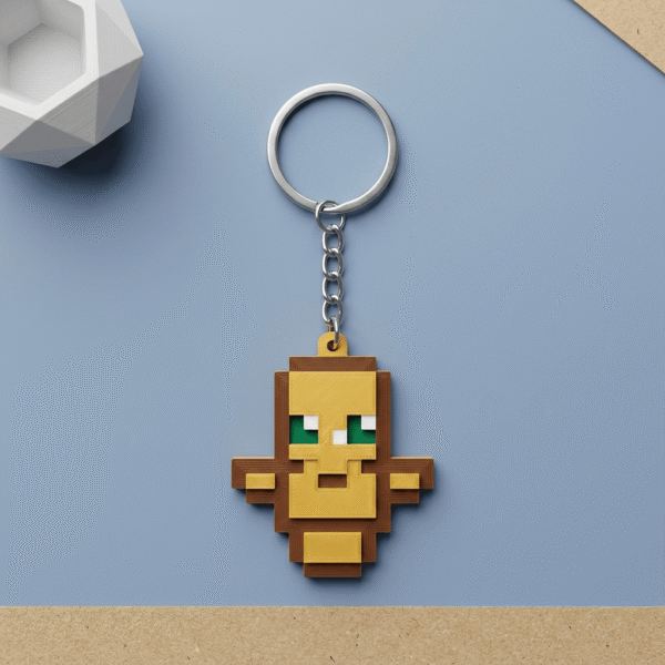 Undying Keychain 3D Printed Premium Design