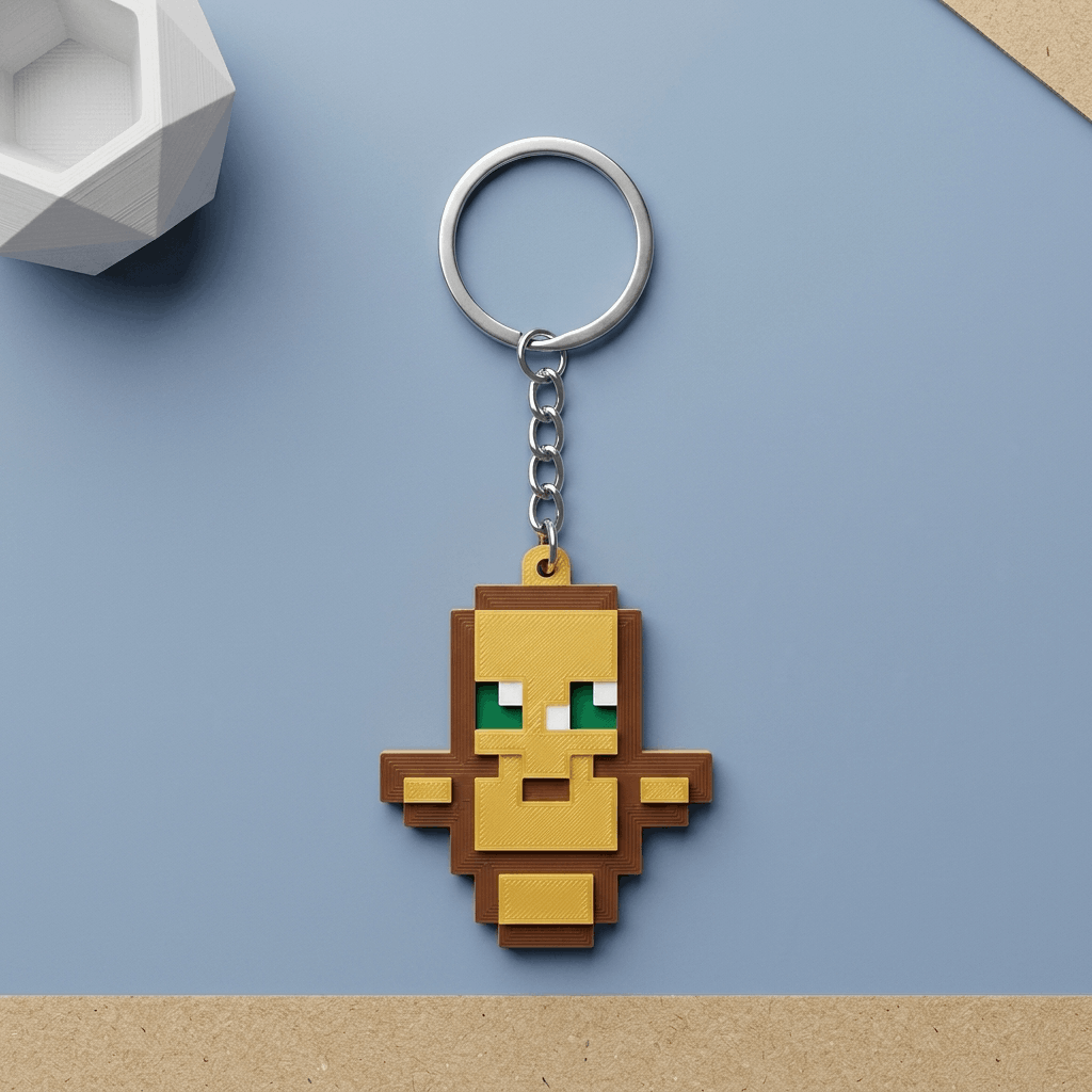 Undying Keychain 3D Printed Premium Design