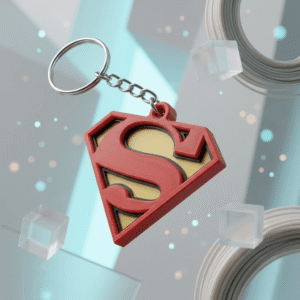 Superman Keychain Online | Premium PLA – 3DPrintShop