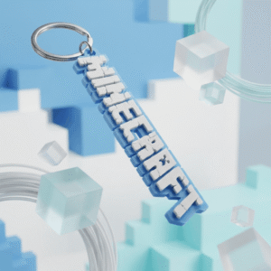 Minecraft Keychain Online | Premium Print – 3DPrintShop