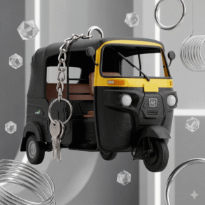 Auto Style Keychain | Hand Painted Gift – 3DPrintShop